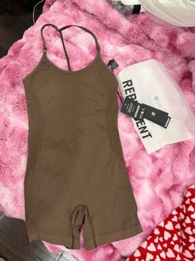 Represent Jumpsuit Mocha New with Tags Small